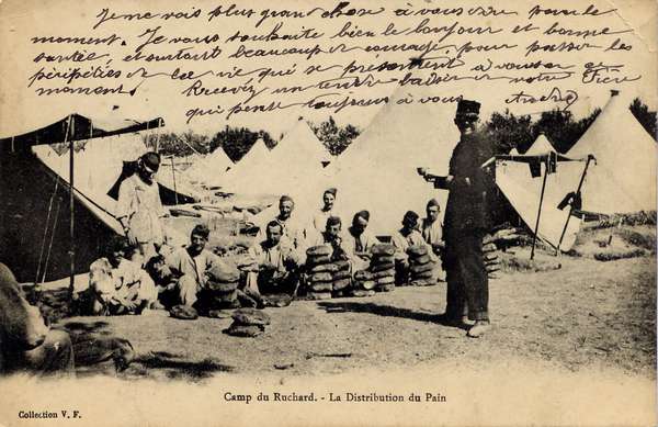 La distribution du pain