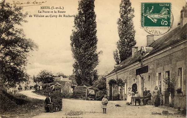 Le café et la poste