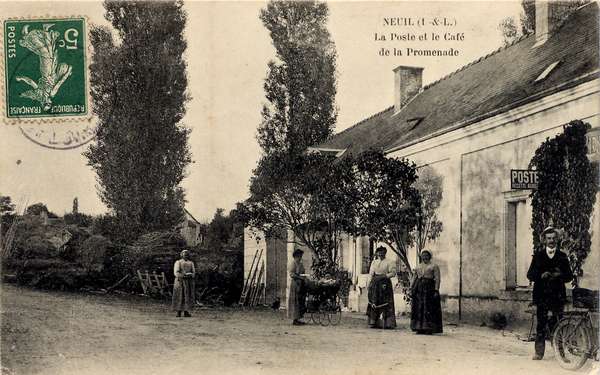 Le café et la poste, autres personnages