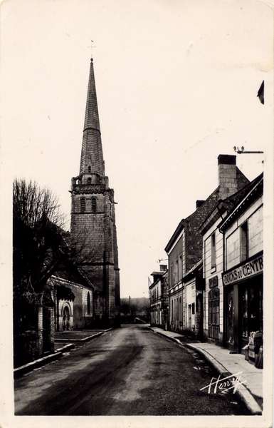 La rue de l'église