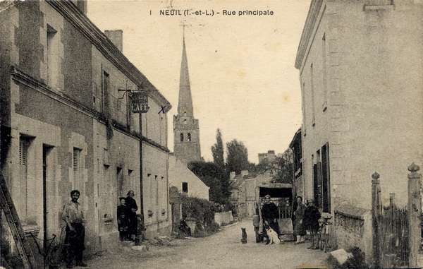 La rue de l'église