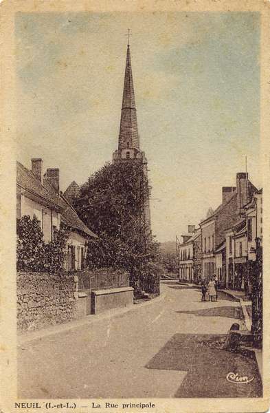 La rue de l'église
