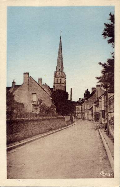 La rue de l'église