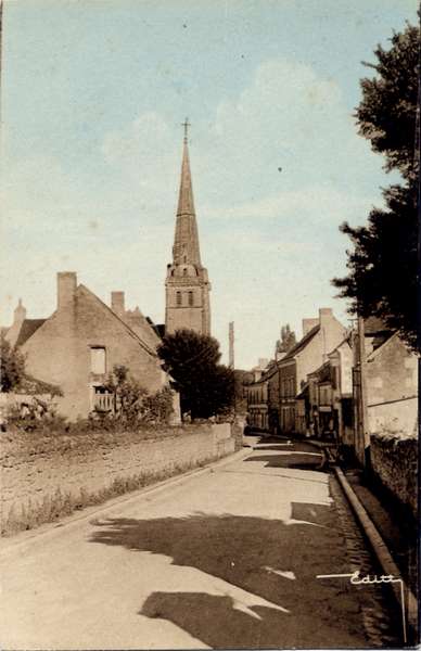 La rue de l'église